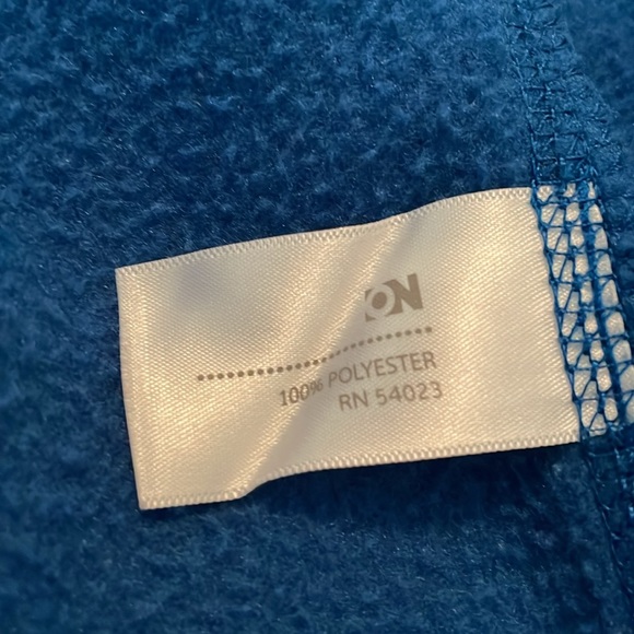 Classic Old Navy men’s fleece/nylon full front zip jacket, size Large - Picture 12 of 13